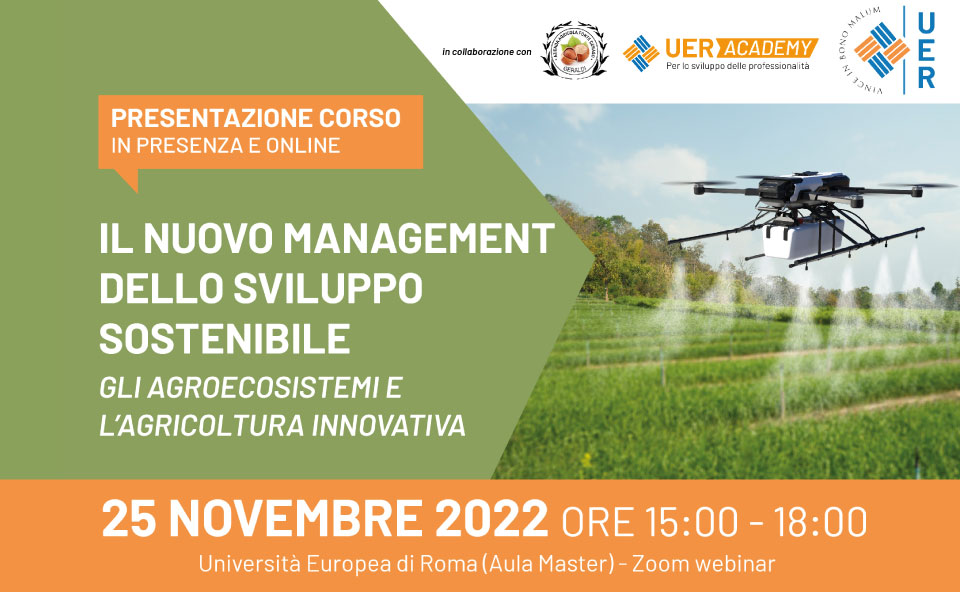 Il Nuovo Management dello Sviluppo Sostenibile: Gli Agroecosistemi e l’Agricoltura Innovativa