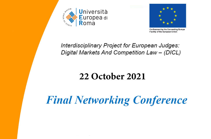 Final Networking Conference: 22 October 2021