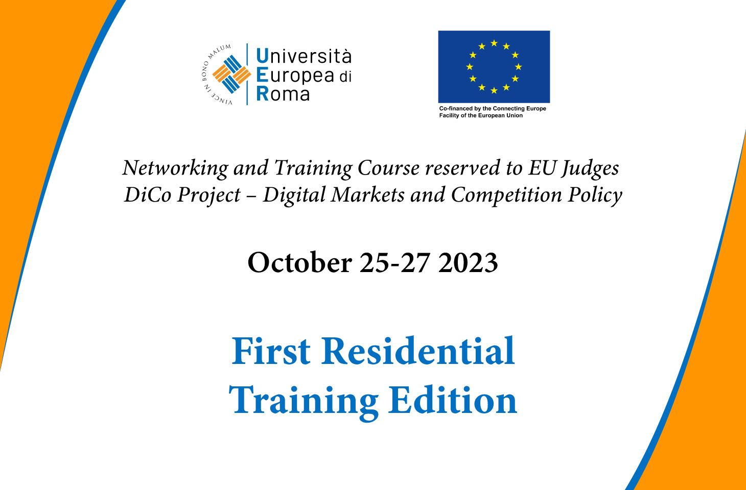 First Residential Training Edition