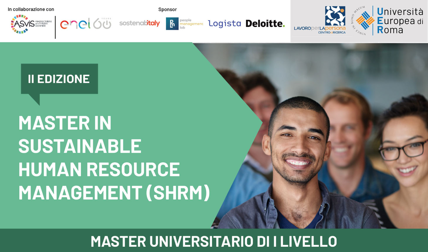 Master di I livello in Sustainable Human Resource Management (SHRM) – II Edizione