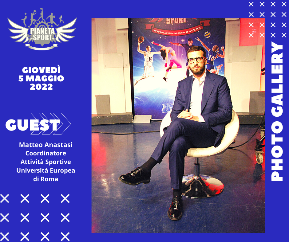 Matteo Anastasi ospite di “Pianeta Sport TV”
