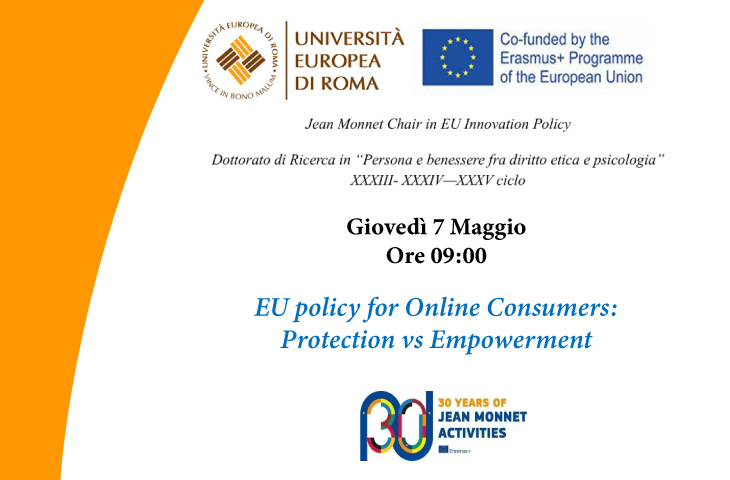 EU policy for Online Consumers: Protection vs Empowerment
