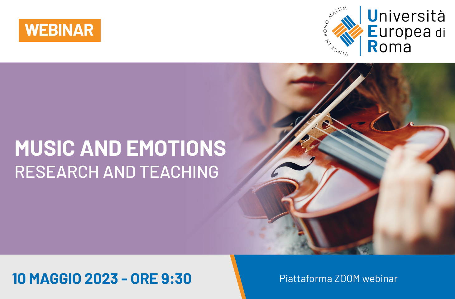 Music and emotions: research and teaching